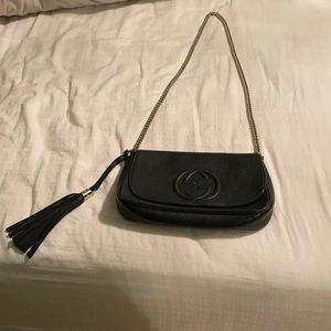 COPY - Gucci black hobo crossbody bag